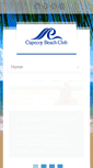 Mobile Screenshot of cupecoybeachclub.com